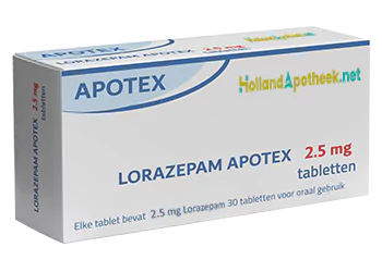 lorazepam kopen zonder recept 2.5mg Tabletten