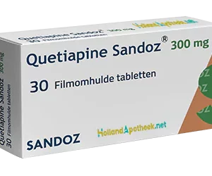 quetiapine kopen zonder recept 300 mg Tabletten Hollandapotheek.net