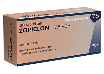 zopiclon kopen zonder recept 7.5 mg Tabletten Hollandapotheek.net