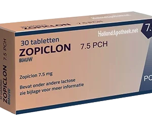 Zopiclon kopen 7.5mg Blauw Tabletten Hollandapotheek.net